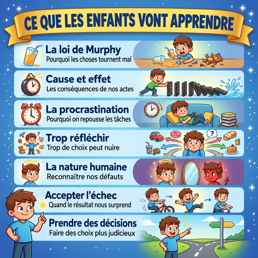 Ce que votre enfant apprendra dans ce livre ?