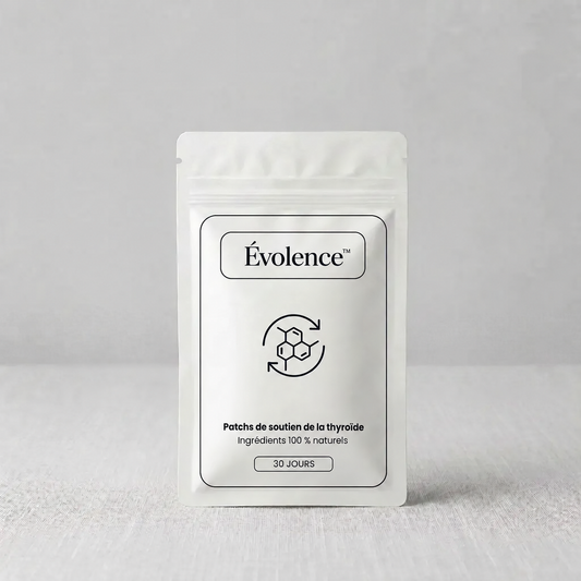 Évolence ™ Patch anti-âge 100 % naturel — un soutien transdermique continu, 24 h sur 24.