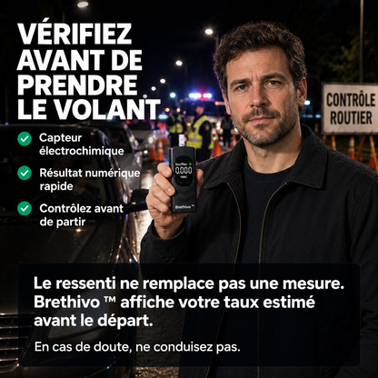 Brethivo ™ — Contrôlez avant de prendre le volant